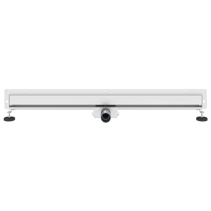 Scarico Doccia da Parete Argento 100 cm Acciaio Inox 304