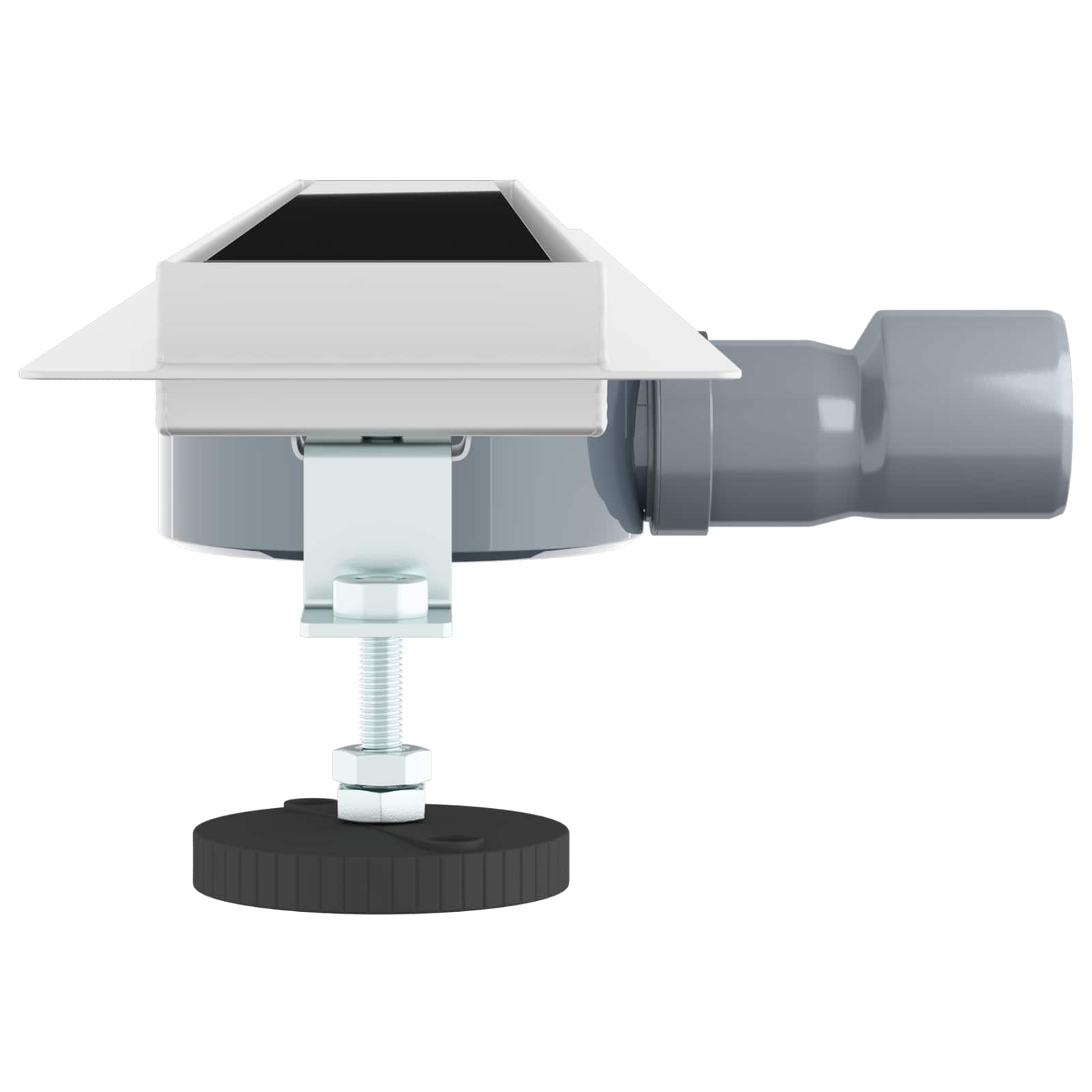 Scarico doccia con copertura in vetro e sifone a 360° 80 cm | homemem39