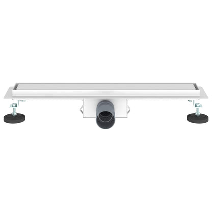 Drenaggio doccia 2 in 1 Argento 50 cm Acciaio Inox 304 | homemem39