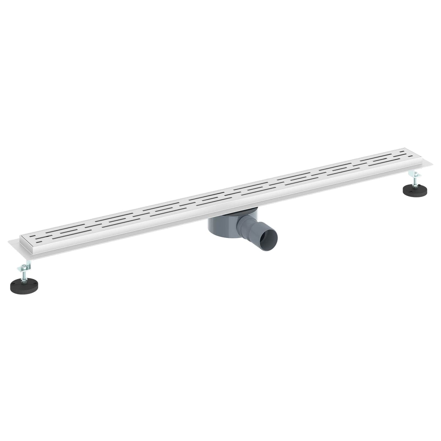 Scarico doccia con copertura in vetro e sifone a 360° 100 cm | homemem39