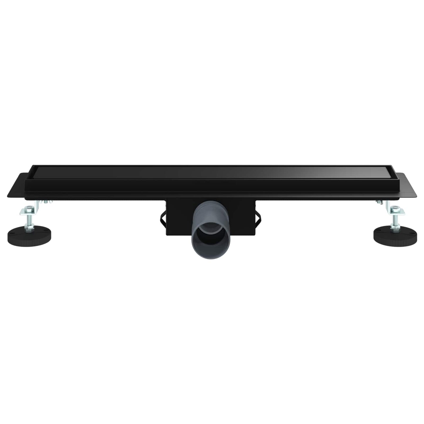 Drenaggio doccia 2 in 1 Nero 50 cm Acciaio Inox 304 | homemem39