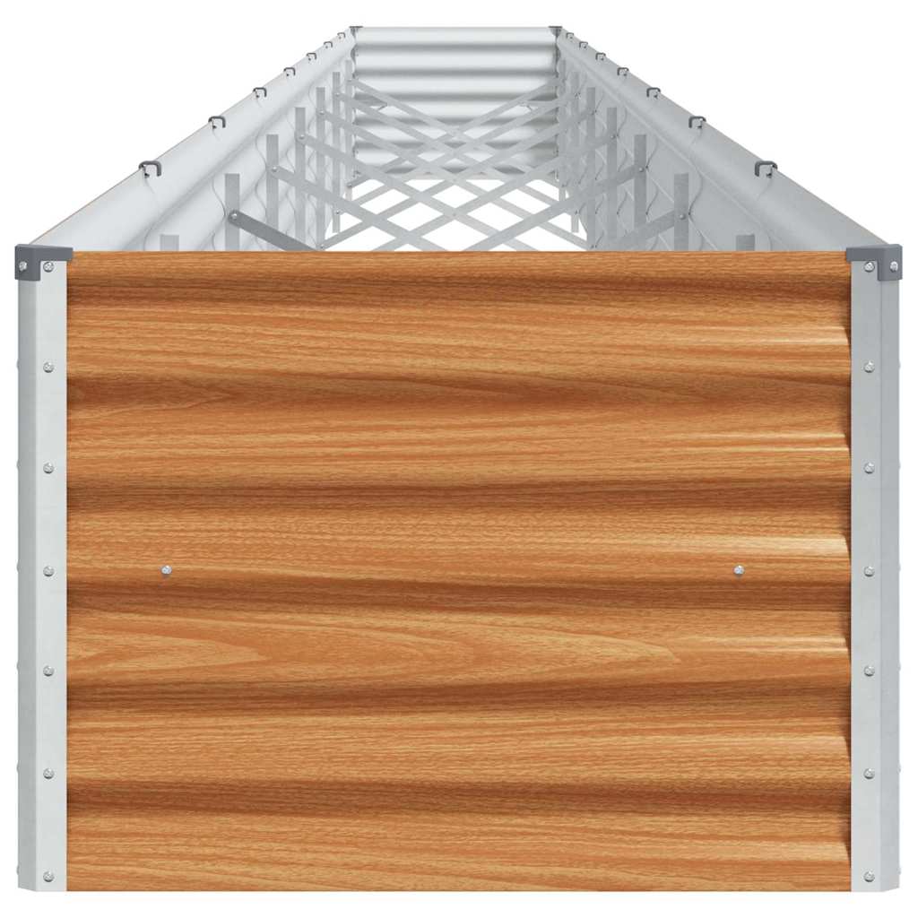 Letto rialzato da giardino 775 x 50 x 36 cm Acciaio zincato