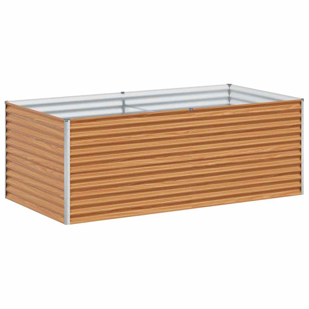 Letto rialzato da giardino 195 x 100 x 68 cm Acciaio zincato