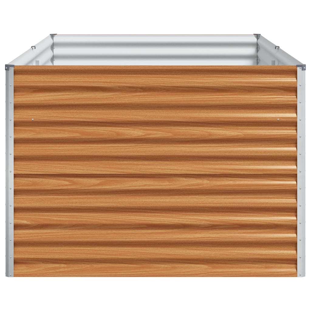 Letto rialzato da giardino 195 x 100 x 68 cm Acciaio zincato