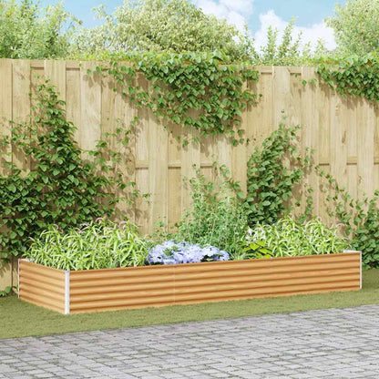 Letto rialzato da giardino 290 x 100 x 36 cm Acciaio zincato | homemem39