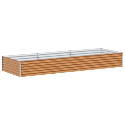 Letto rialzato da giardino 290 x 100 x 36 cm Acciaio zincato | homemem39