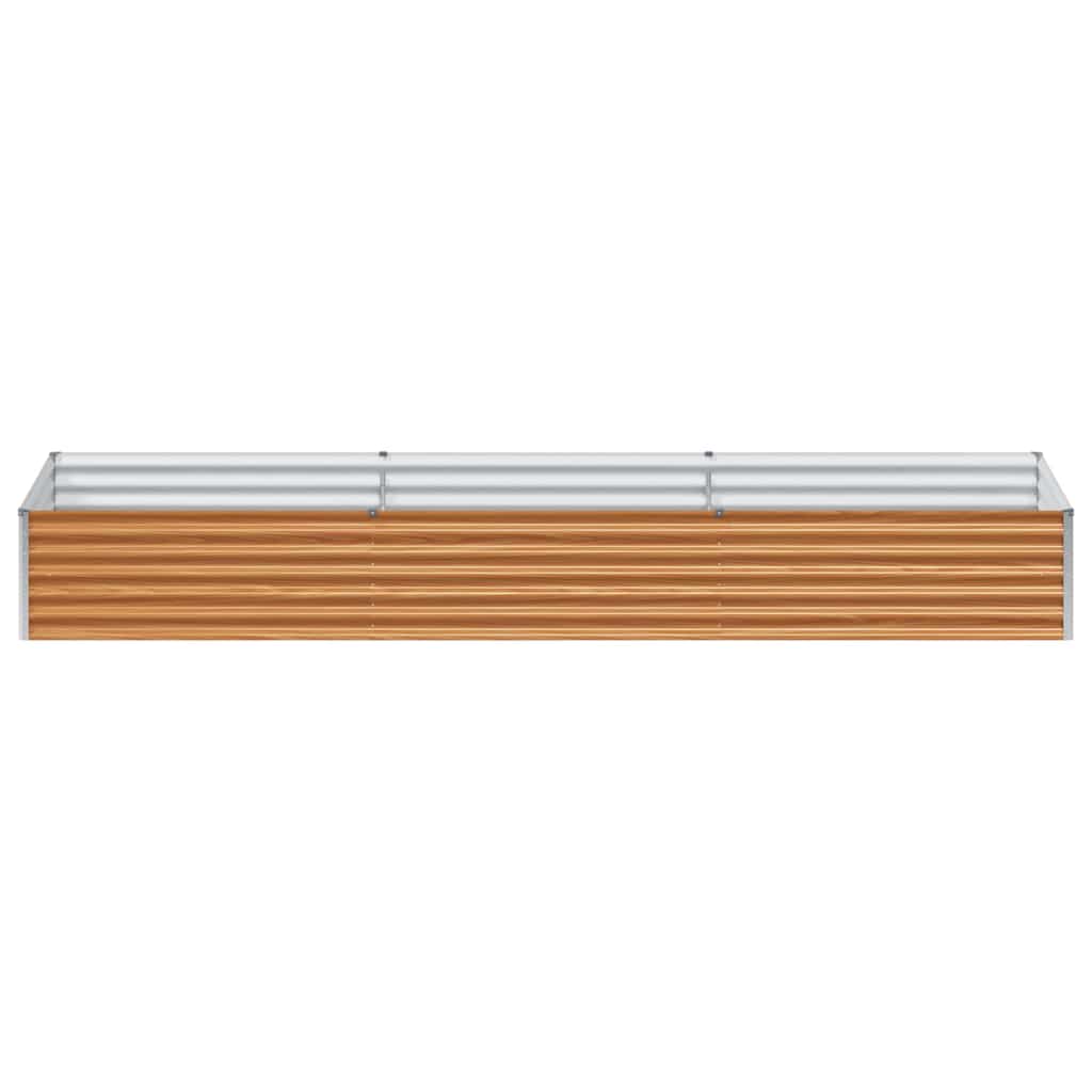 Letto rialzato da giardino 290 x 100 x 36 cm Acciaio zincato | homemem39