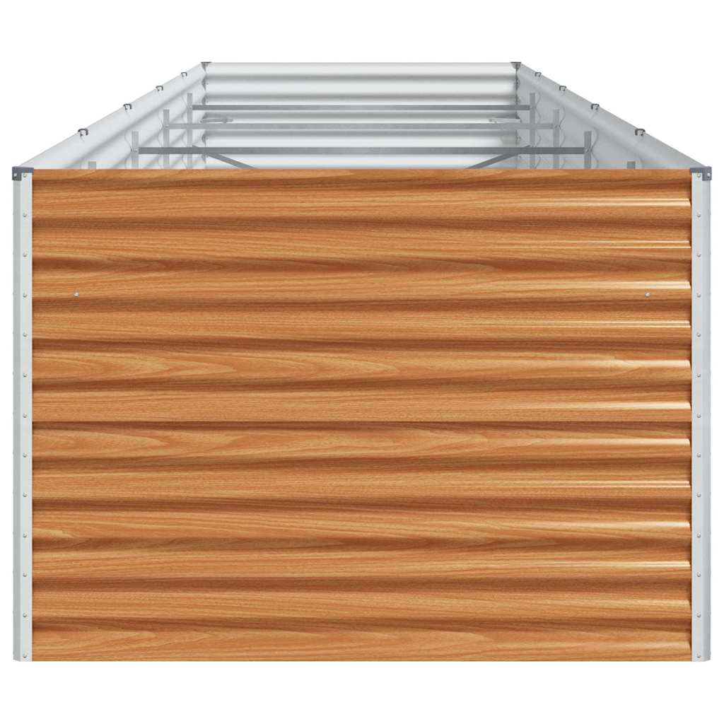 Letto rialzato da giardino 485 x 100 x 68 cm Acciaio zincato | homemem39