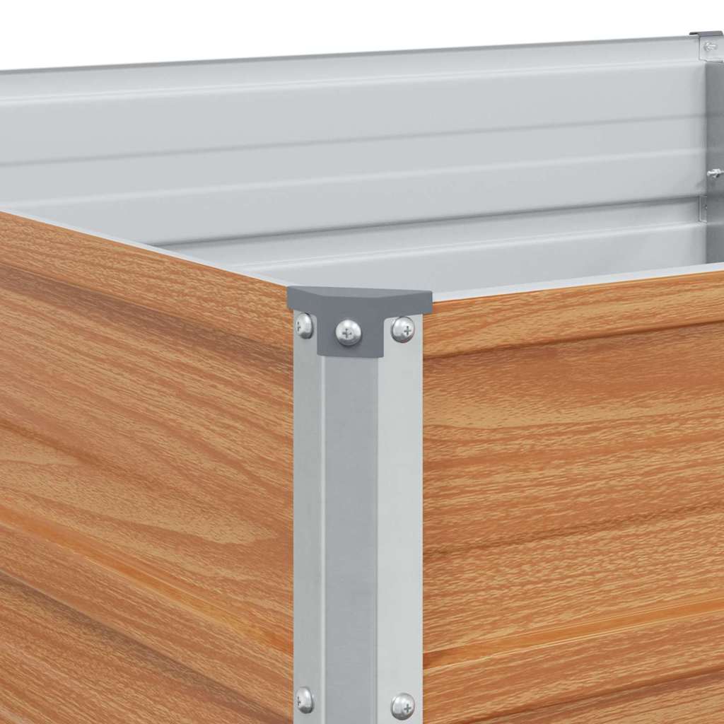 Letto rialzato da giardino Marrone Chiaro 600 x 80 x 45 cm