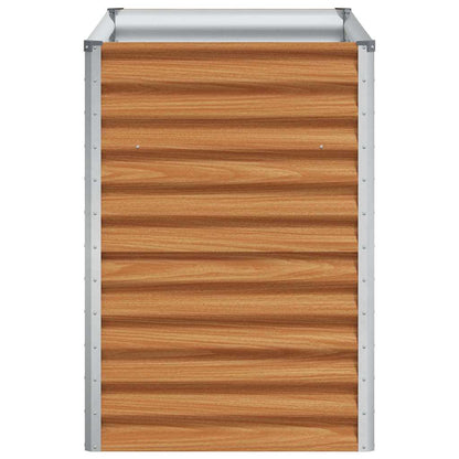 Letto rialzato da giardino 98 x 50 x 68 cm Acciaio zincato