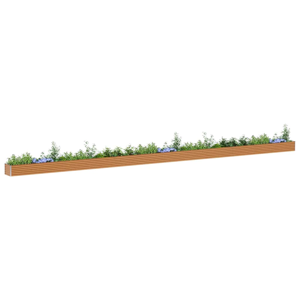 Letto rialzato da giardino 1164 x 50 x 36 cm Acciaio zincato | homemem39