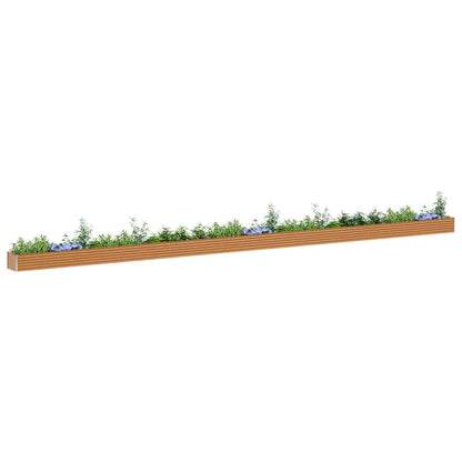 Letto rialzato da giardino 1164 x 50 x 36 cm Acciaio zincato | homemem39