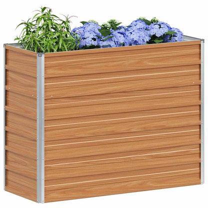 Letto rialzato da giardino Marrone Chiaro 100 x 40 x 77 cm