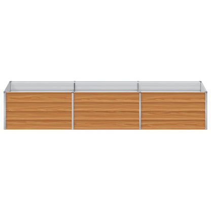 Letto rialzato da giardino Marrone Chiaro 240 x 80 x 45 cm