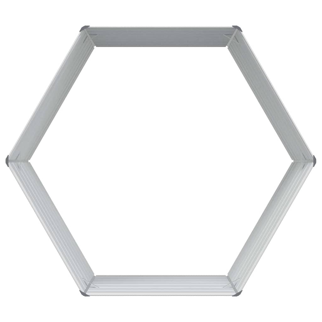 Letto rialzato da giardino Marrone Chiaro 129 x 129 x 77 cm