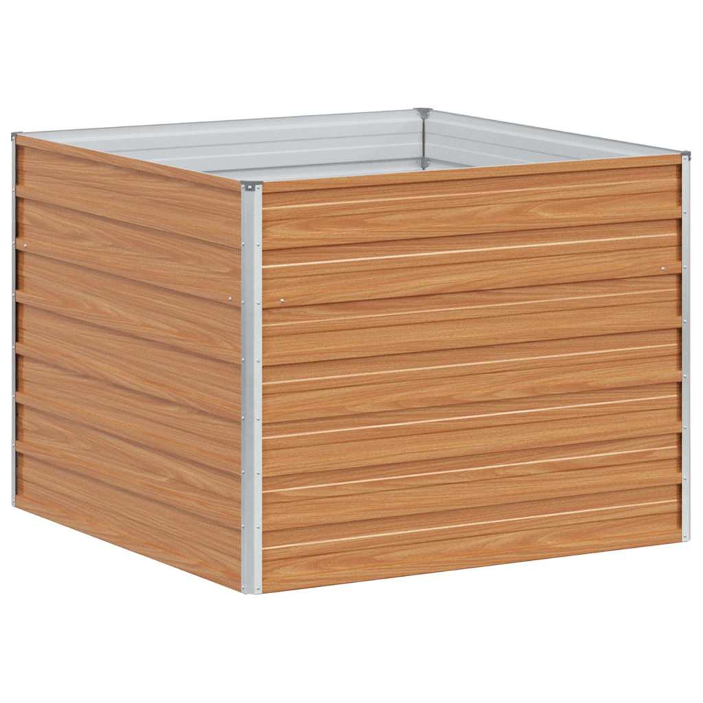 Letto rialzato da giardino Marrone Chiaro 100 x 100 x 77 cm