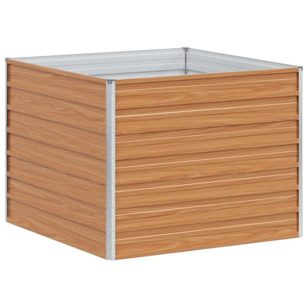 Letto rialzato da giardino Marrone Chiaro 100 x 100 x 77 cm