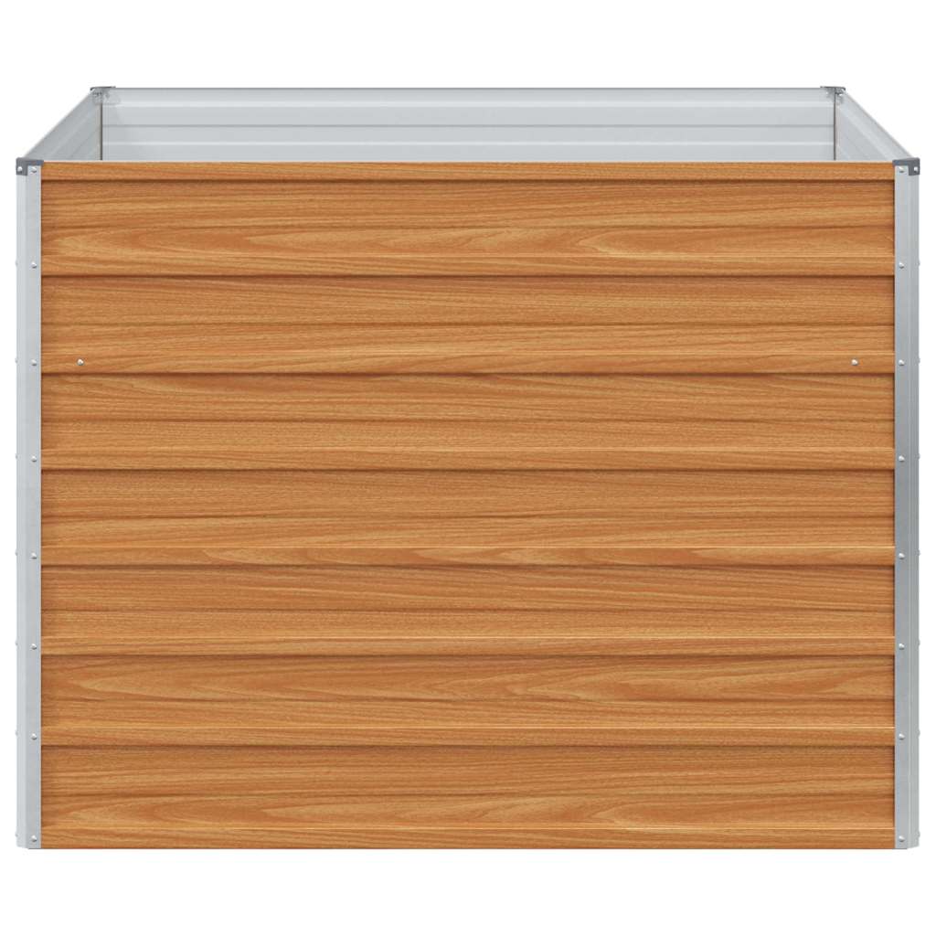 Letto rialzato da giardino Marrone Chiaro 100 x 100 x 77 cm