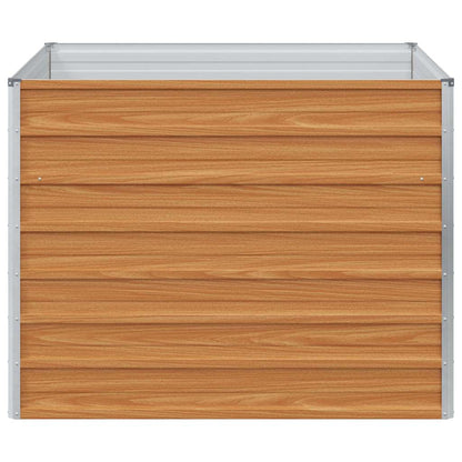 Letto rialzato da giardino Marrone Chiaro 100 x 100 x 77 cm