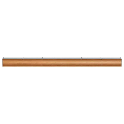 Letto rialzato da giardino 582 x 50 x 36 cm Acciaio zincato | homemem39