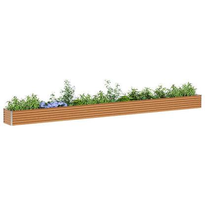 Letto rialzato da giardino 582 x 50 x 36 cm Acciaio zincato | homemem39