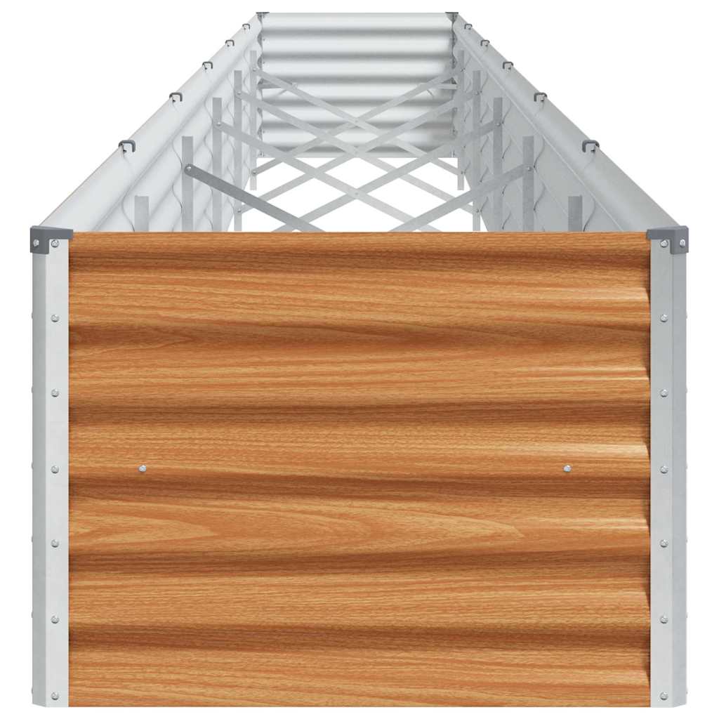 Letto rialzato da giardino 582 x 50 x 36 cm Acciaio zincato | homemem39
