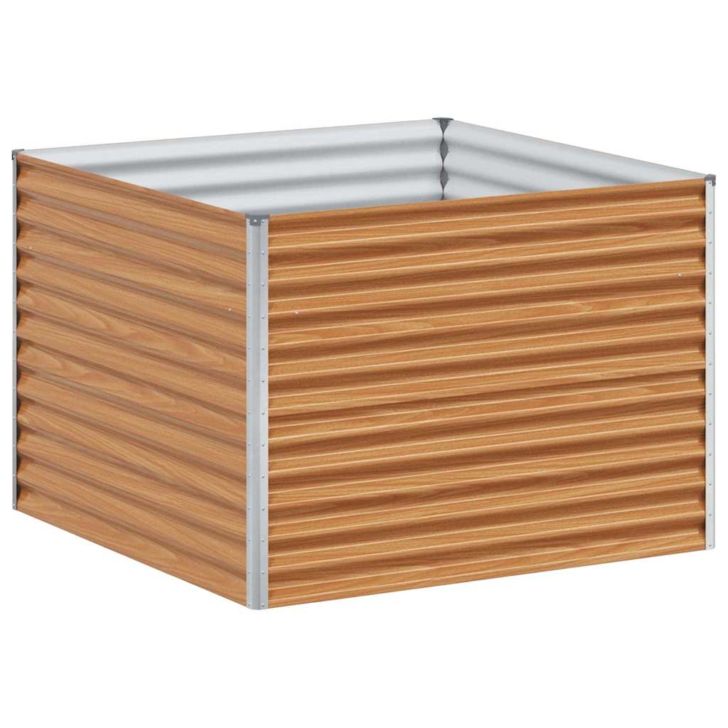 Letto rialzato da giardino 98 x 100 x 68 cm Acciaio zincato | homemem39