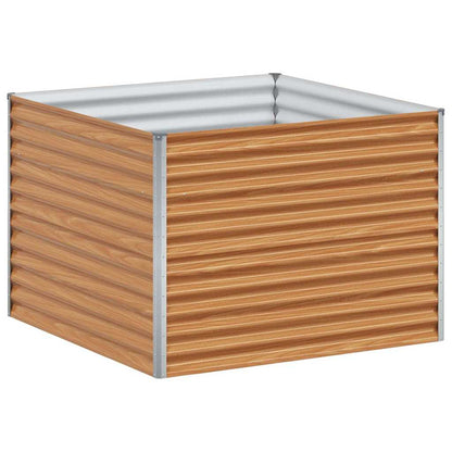 Letto rialzato da giardino 98 x 100 x 68 cm Acciaio zincato | homemem39