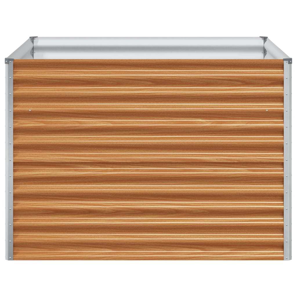Letto rialzato da giardino 98 x 100 x 68 cm Acciaio zincato | homemem39