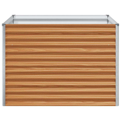 Letto rialzato da giardino 98 x 100 x 68 cm Acciaio zincato | homemem39