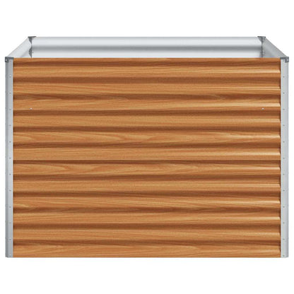 Letto rialzato da giardino 98 x 100 x 68 cm Acciaio zincato | homemem39