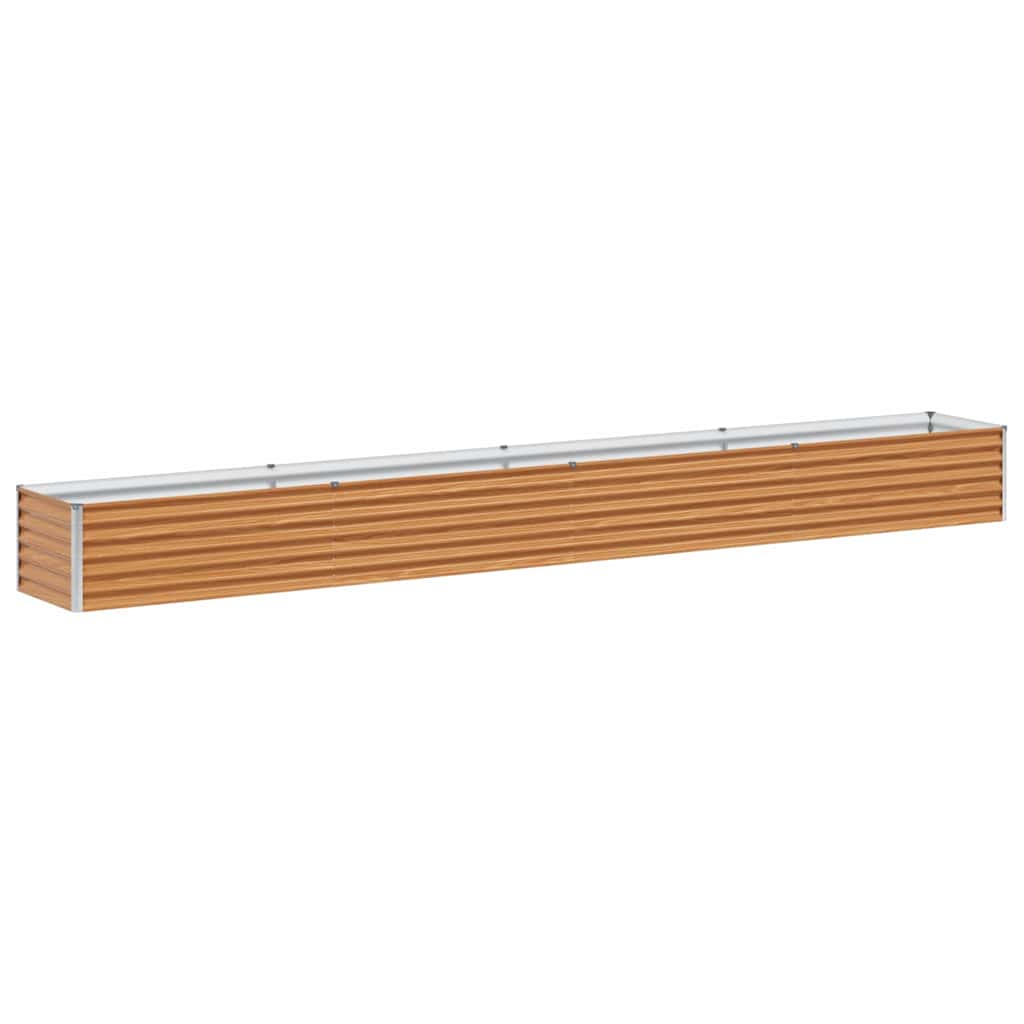 Letto rialzato da giardino 390 x 50 x 36 cm Acciaio zincato | homemem39