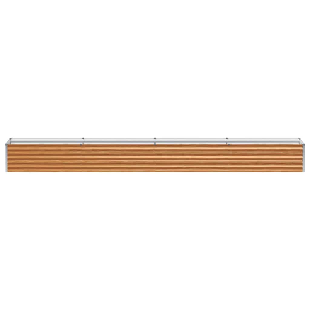 Letto rialzato da giardino 390 x 50 x 36 cm Acciaio zincato | homemem39