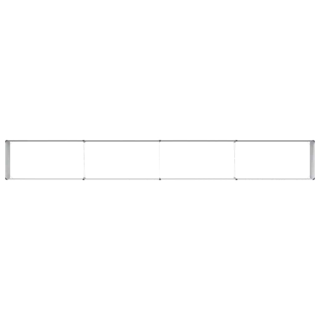 Letto rialzato da giardino 390 x 50 x 36 cm Acciaio zincato | homemem39