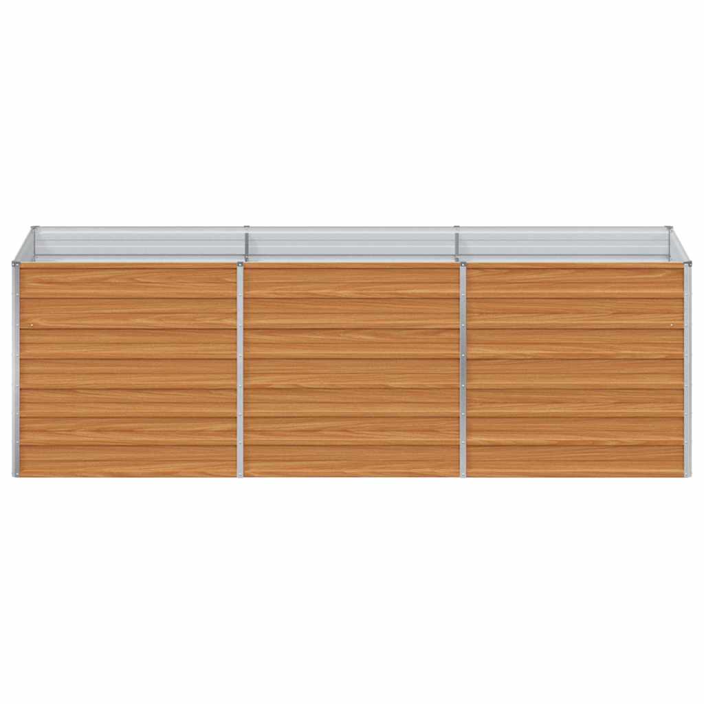 Letto rialzato da giardino Marrone Chiaro 240 x 80 x 77 cm | homemem39