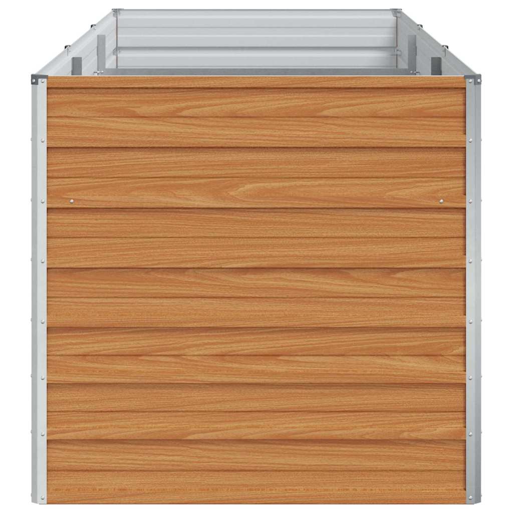 Letto rialzato da giardino Marrone Chiaro 240 x 80 x 77 cm | homemem39