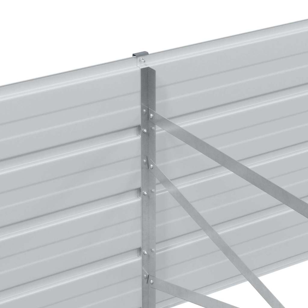 Letto rialzato da giardino Marrone Chiaro 400 x 80 x 45 cm