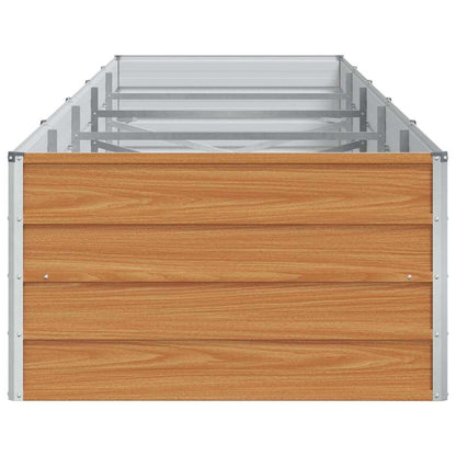 Letto rialzato da giardino Marrone Chiaro 400 x 80 x 45 cm