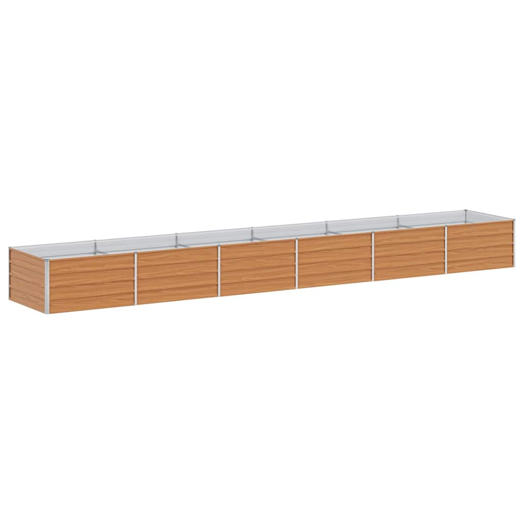Letto rialzato da giardino Marrone Chiaro 480 x 80 x 45 cm | homemem39