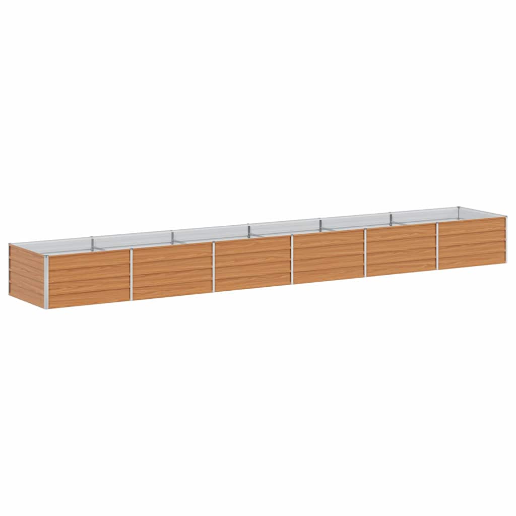 Letto rialzato da giardino Marrone Chiaro 480 x 80 x 45 cm | homemem39