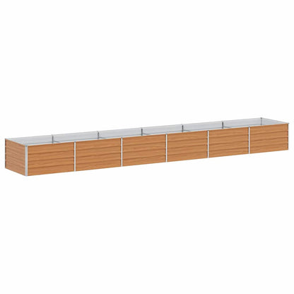 Letto rialzato da giardino Marrone Chiaro 480 x 80 x 45 cm | homemem39