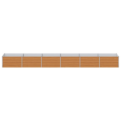 Letto rialzato da giardino Marrone Chiaro 480 x 80 x 45 cm | homemem39