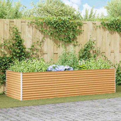 Letto rialzato da giardino 290 x 100 x 68 cm Acciaio zincato | homemem39