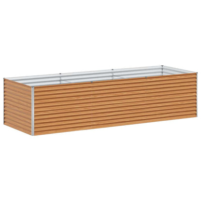 Letto rialzato da giardino 290 x 100 x 68 cm Acciaio zincato | homemem39