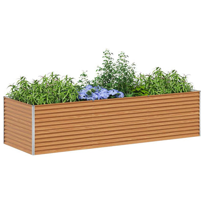 Letto rialzato da giardino 290 x 100 x 68 cm Acciaio zincato | homemem39
