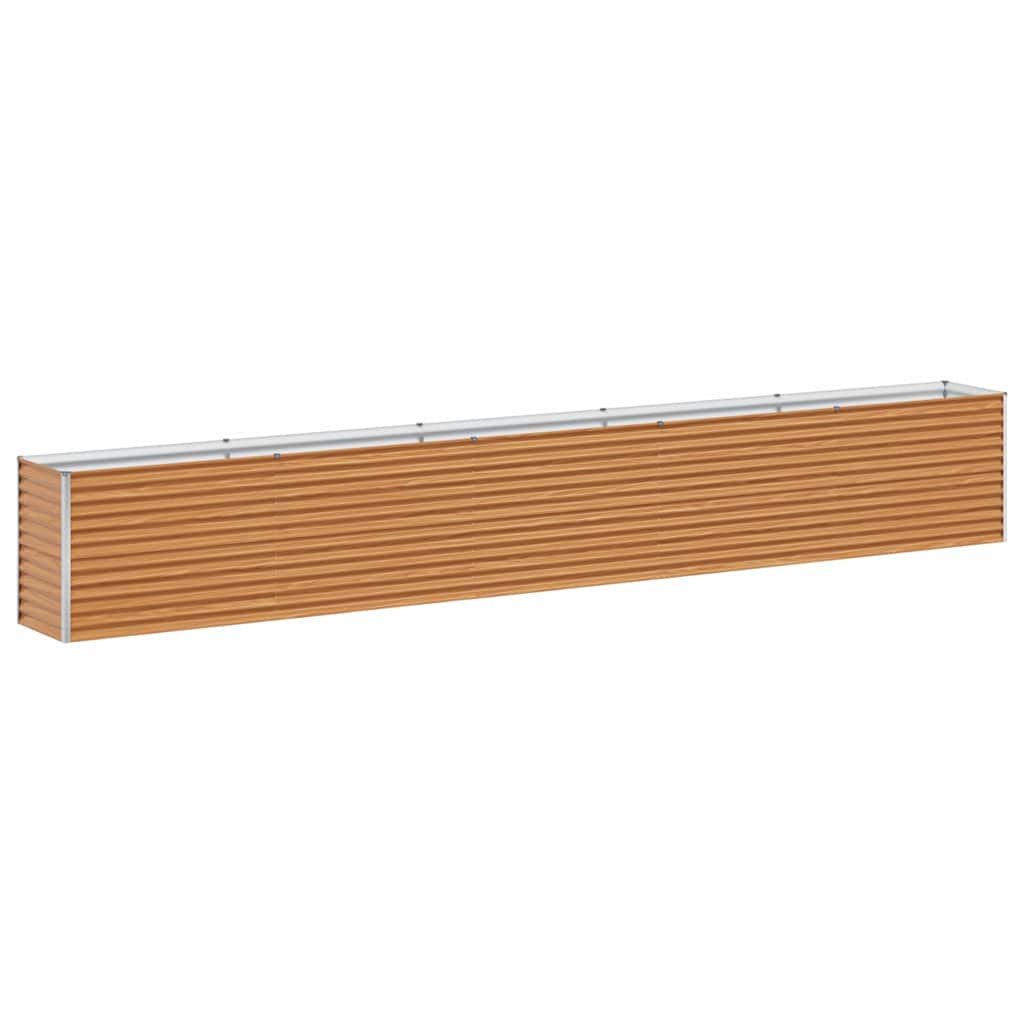 Letto rialzato da giardino 485 x 50 x 68 cm Acciaio zincato | homemem39
