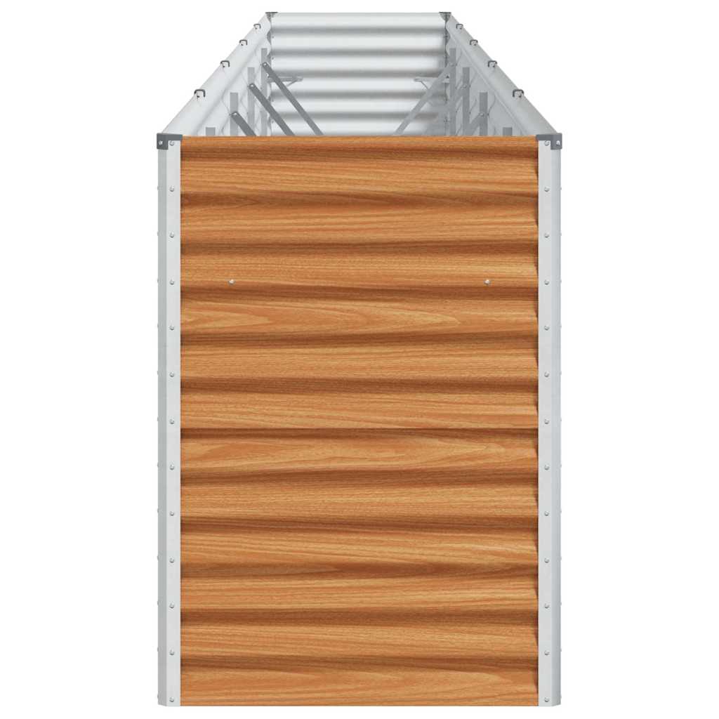 Letto rialzato da giardino 485 x 50 x 68 cm Acciaio zincato | homemem39