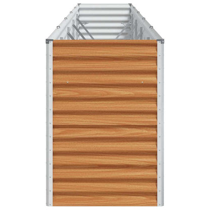 Letto rialzato da giardino 485 x 50 x 68 cm Acciaio zincato | homemem39