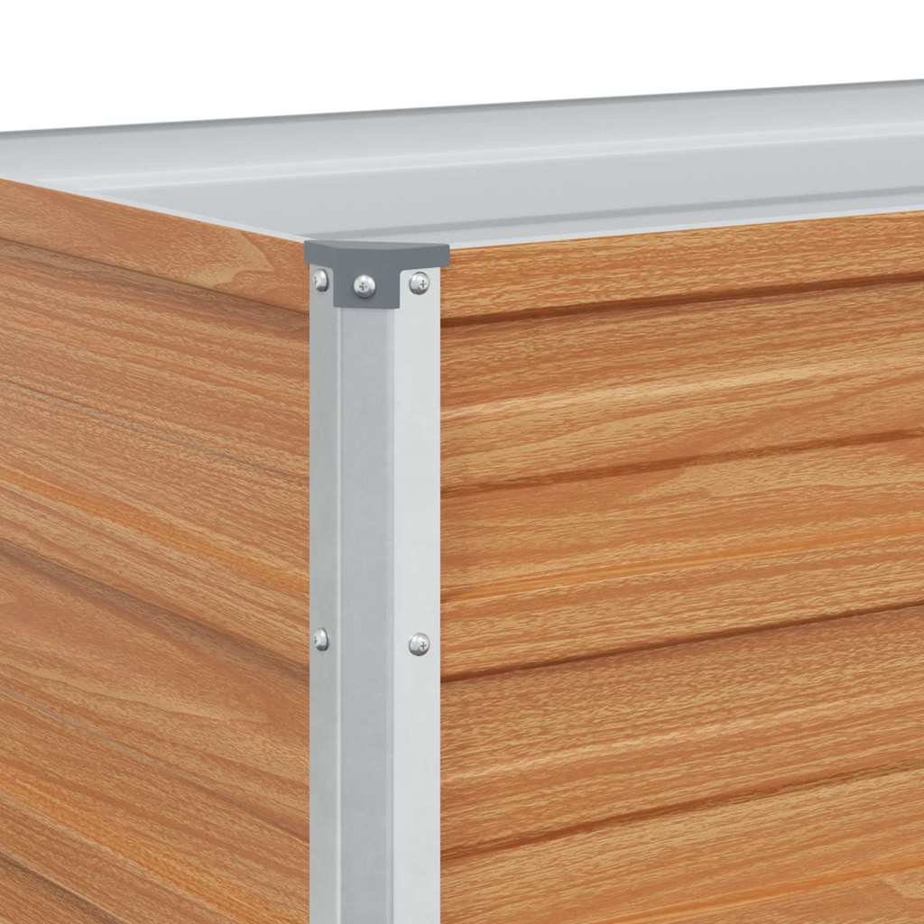 Letto rialzato da giardino Marrone Chiaro 240 x 40 x 45 cm