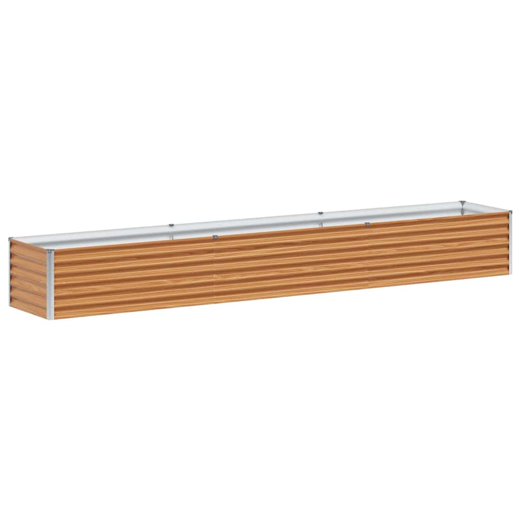 Letto rialzato da giardino 290 x 50 x 36 cm Acciaio zincato | homemem39